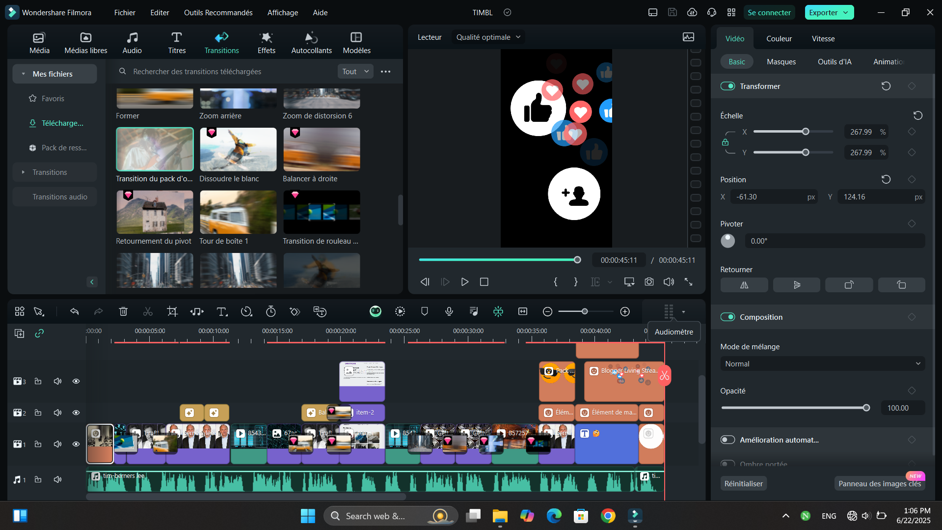 videos pour reseaux sociaux montés par Isaac Abatsong